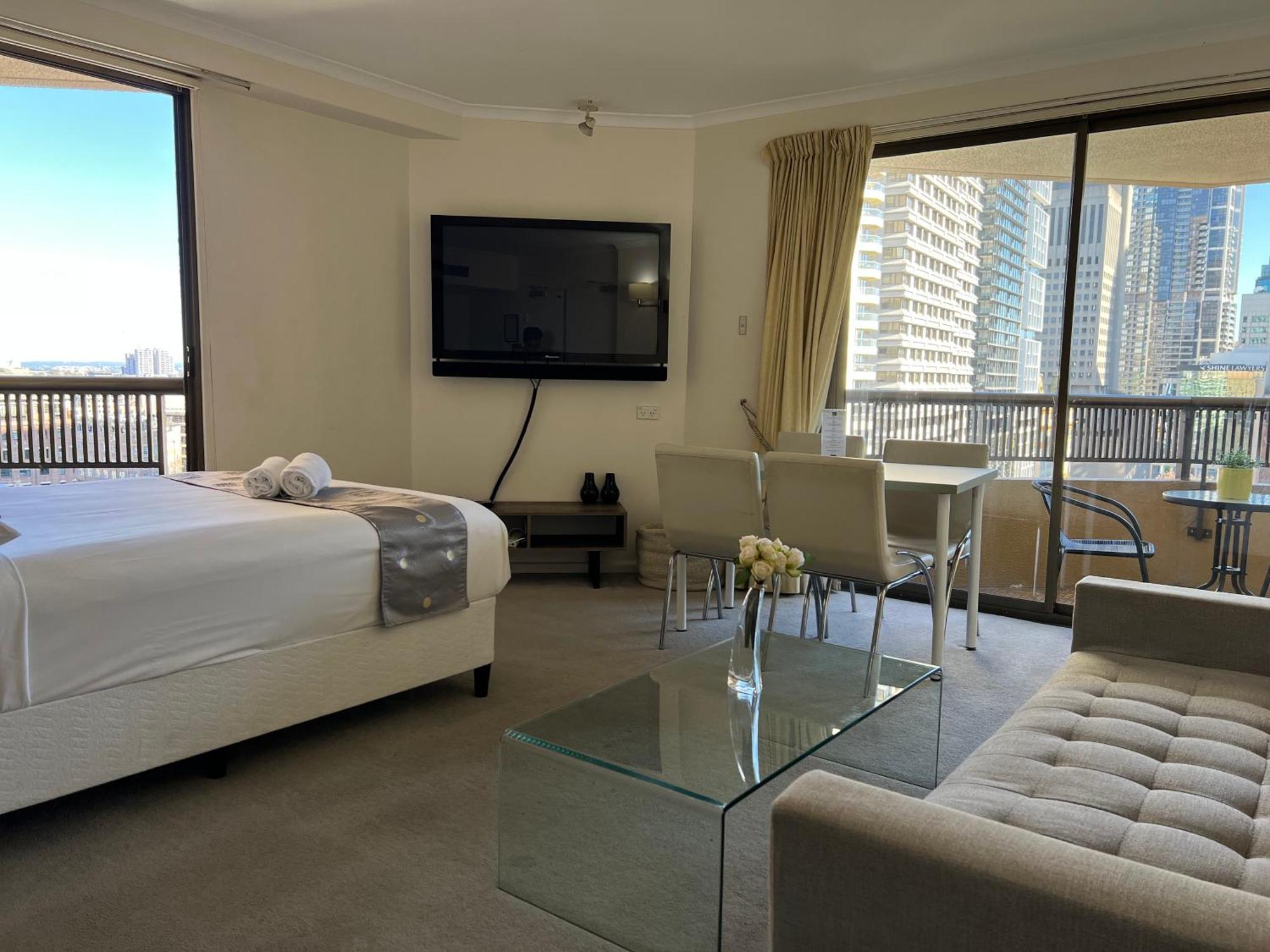 Sydney Hyde Park Private Apartments By Paxsafe Exterior foto